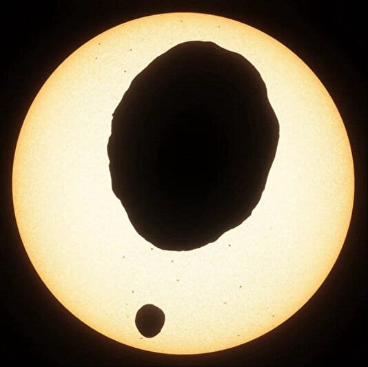 Phobos'un Göz Kırpışı: Mars'ta Güneş Tutulması